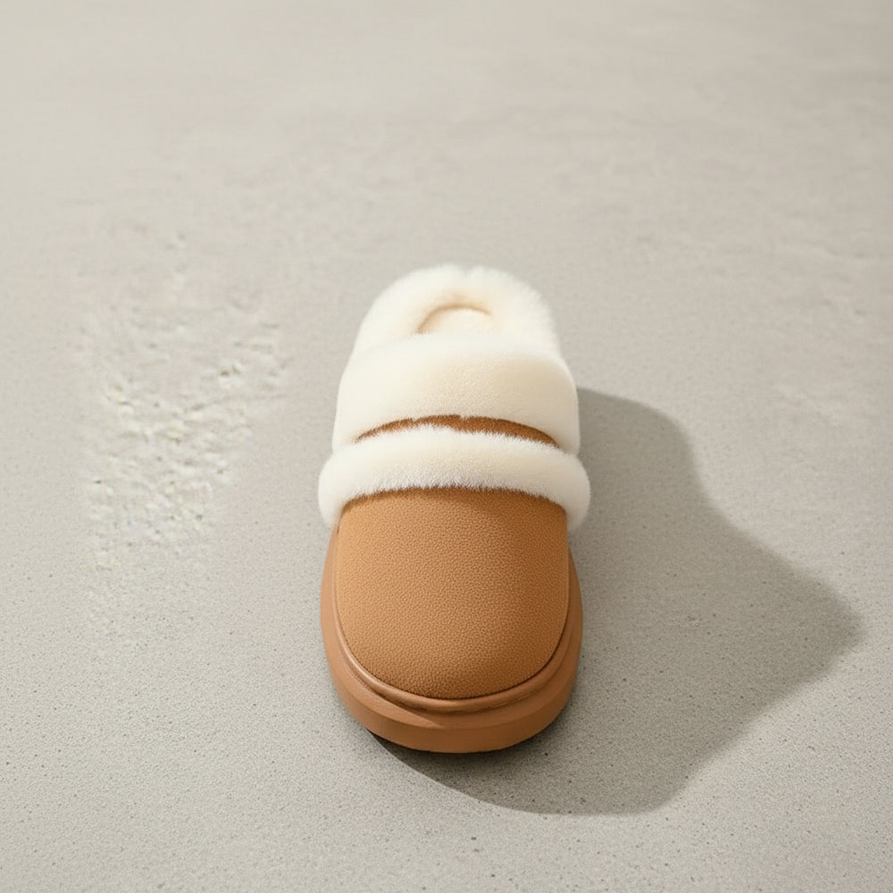 Damen Plüsch Hausschuhe | Winter | Warm