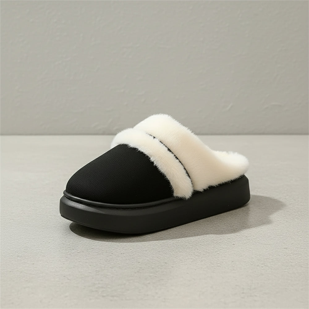 Damen Plüsch Hausschuhe | Winter | Warm