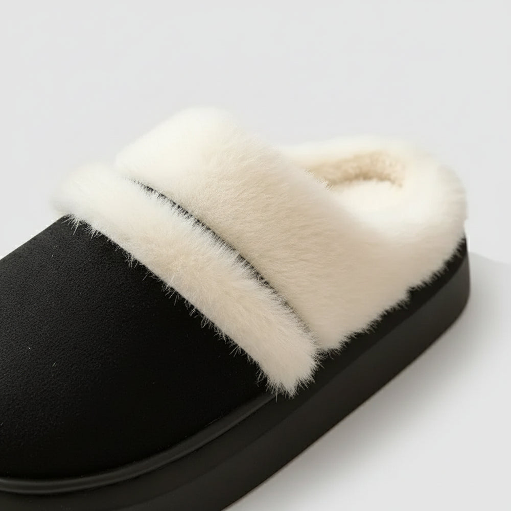 Damen Plüsch Hausschuhe | Winter | Warm