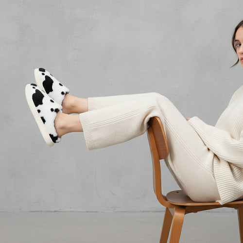 Warme Damen Hausschuhe | Winter | Plüsch