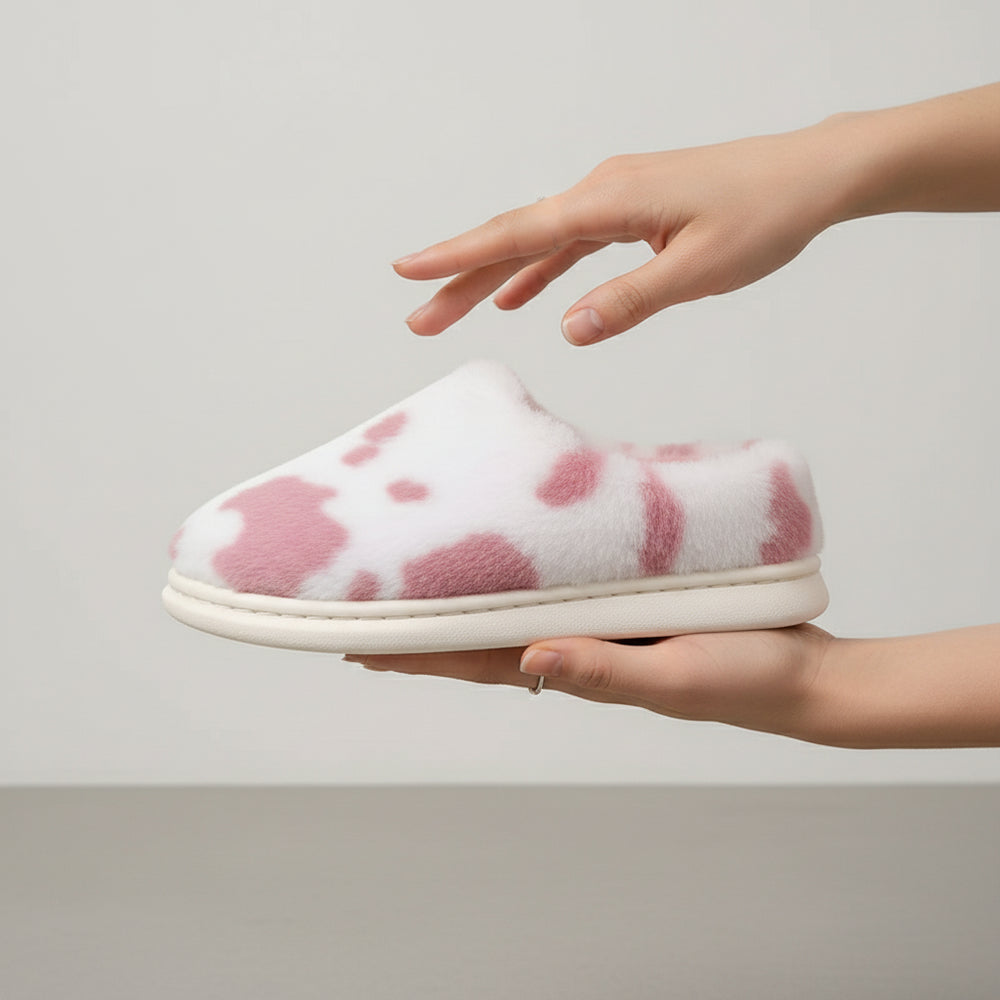 Warme Damen Hausschuhe | Winter | Plüsch