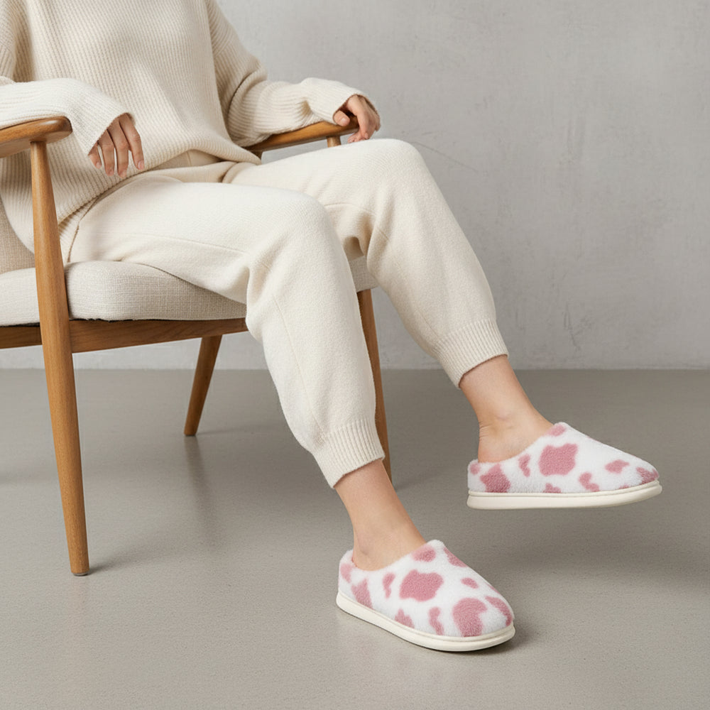 Warme Damen Hausschuhe | Winter | Plüsch