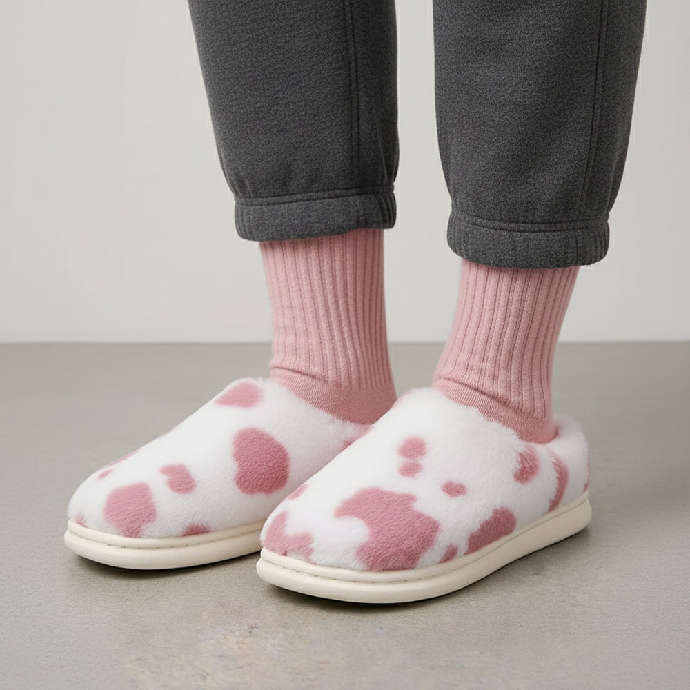 Warme Damen Hausschuhe | Winter | Plüsch