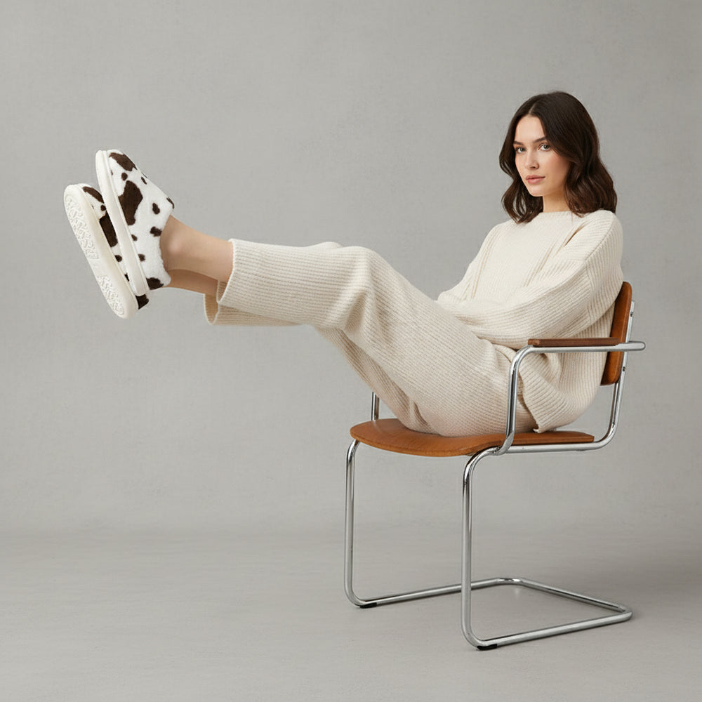 Warme Damen Hausschuhe | Winter | Plüsch