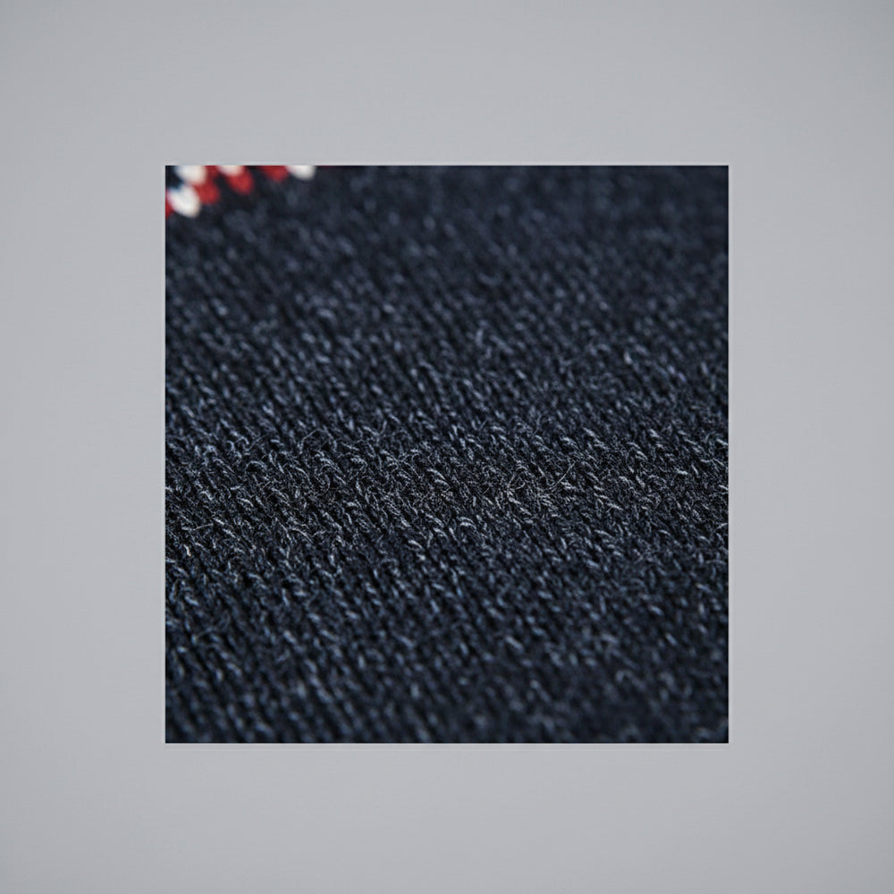 Moderner Herren Strickpullover | Reißverschluss | Stehkragen | Herbst