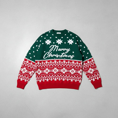 Lockerer Herren Strickpullover | Jacquard Herbst