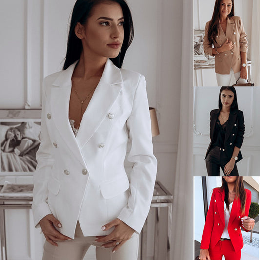 Kimberley – Doppelreihiger Blazer mit Metallknöpfen