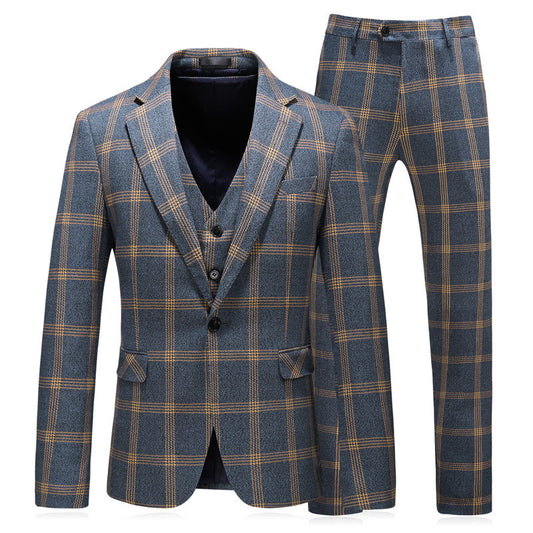 Samuel – Eleganter Herrenanzug mit Karo-Muster