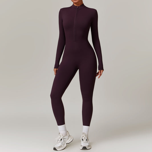 ENGEL Figurbetonter Damen-Jumpsuit mit Reißverschluss