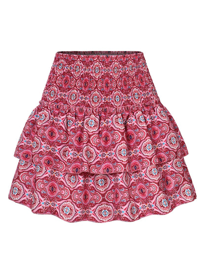 Sharon – Vielseitiger Damenrock mit Lotusblatt-Design