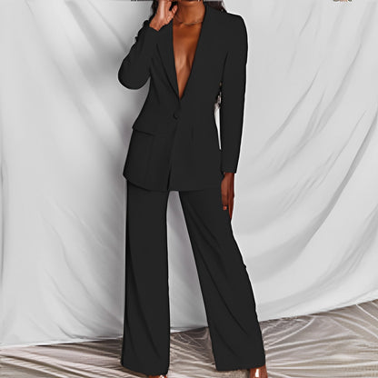 Hayley – Eleganter Damenanzug mit Langem Ärmel