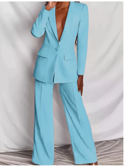 Hayley – Eleganter Damenanzug mit Langem Ärmel