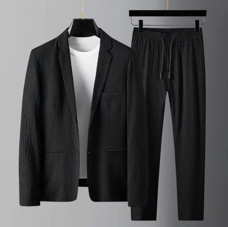 Roy – Weißes Herren-Freizeitanzugjacke für Frühling und Sommer