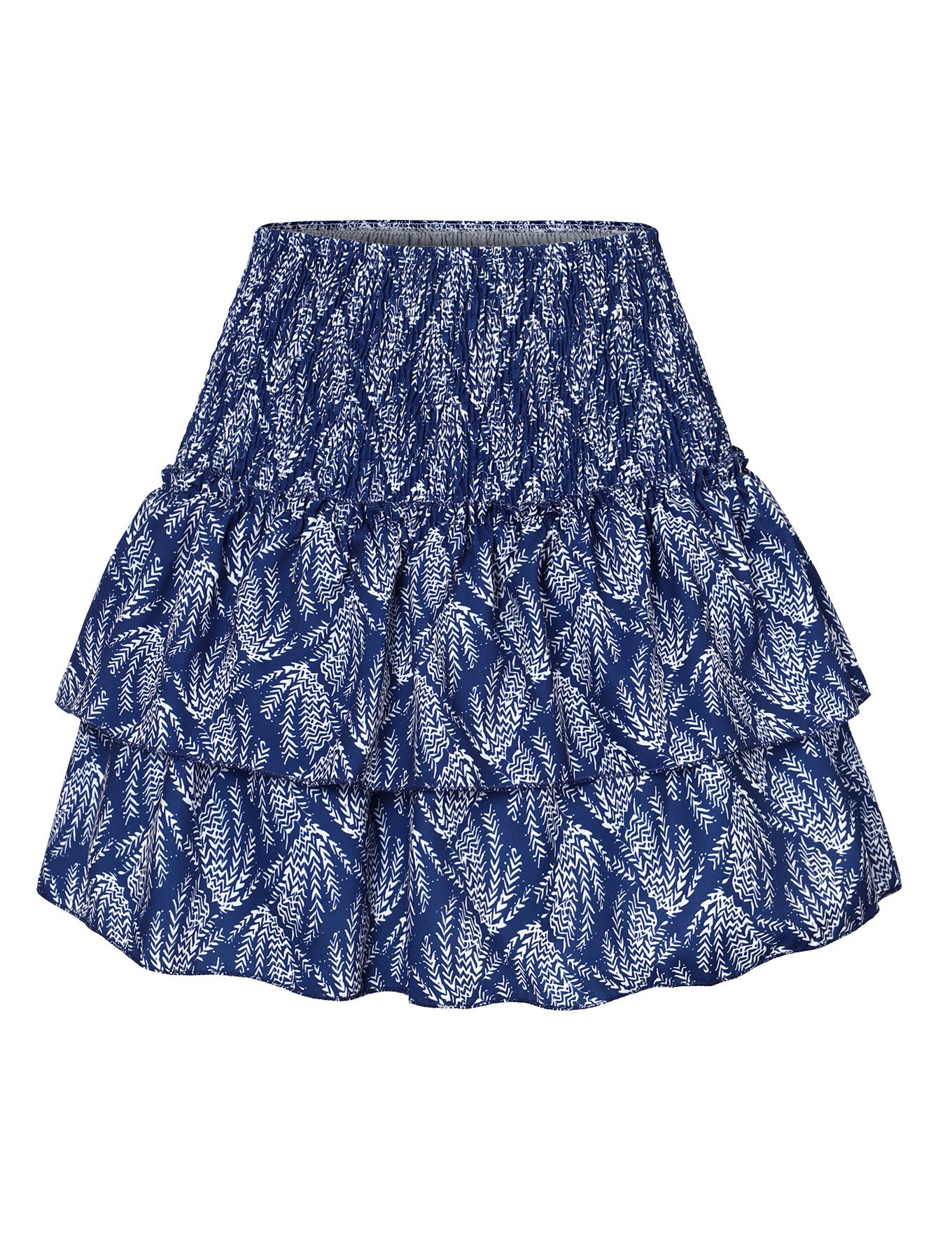 Sharon – Vielseitiger Damenrock mit Lotusblatt-Design