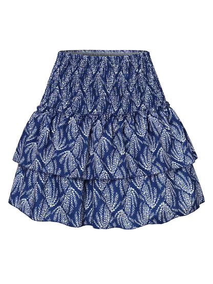 Sharon – Vielseitiger Damenrock mit Lotusblatt-Design
