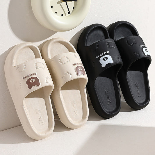 Kelly – Cartoon-Bär Sommerschuhe für Damen