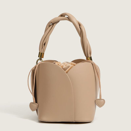 Anne – Modische Damenhandtasche aus veganem Leder mit Blumenmuster