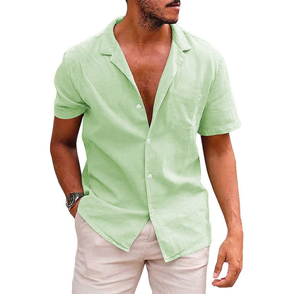 Ross – Herren Sommerhemd mit Kurzarm