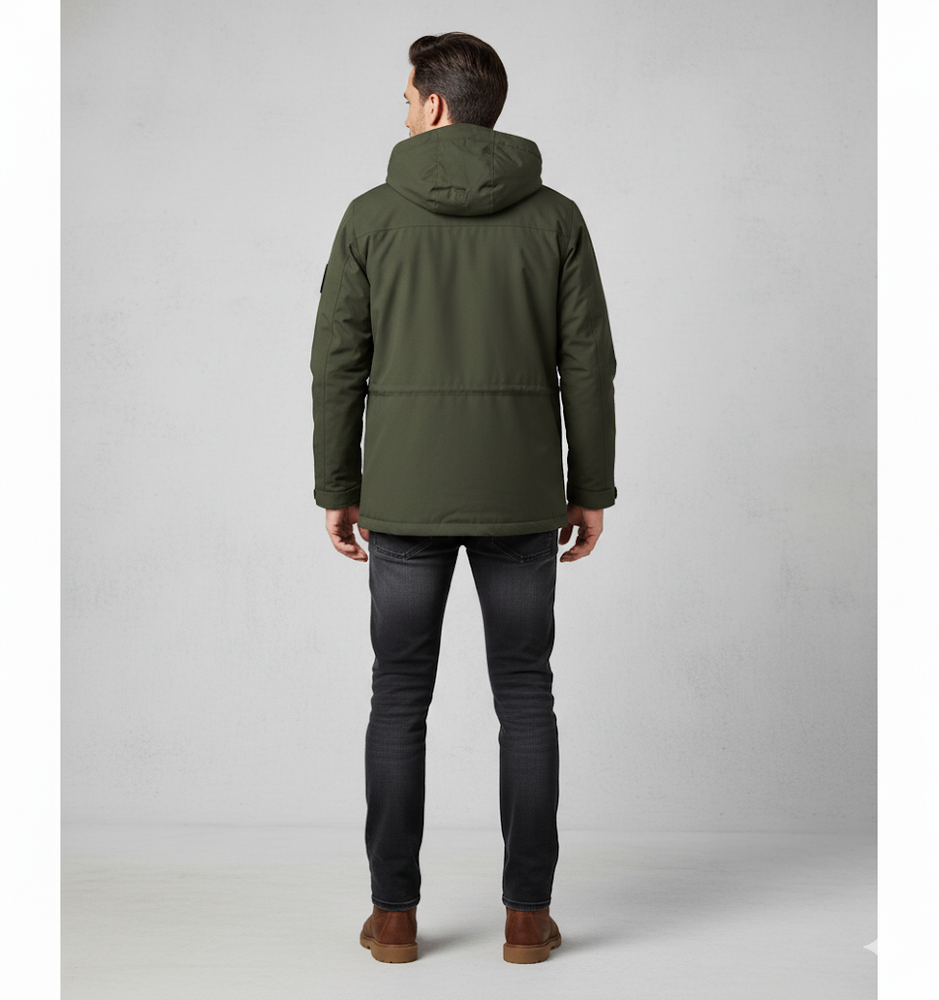 Herren Winterparka mit Kapuze | Winddicht & Warm
