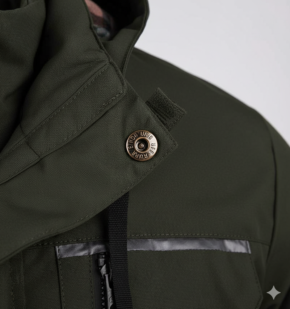 Herren Winterparka mit Kapuze | Winddicht & Warm