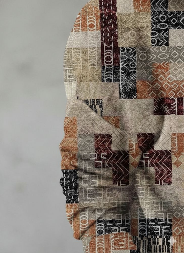 Damen Strickpullover mit Blumenmuster | Locker & Elegant