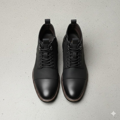 Elegante Herren Stiefeletten | Rutschfest & mit Reißverschluss