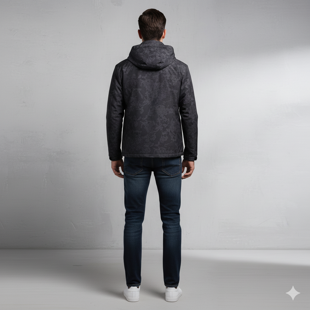 Übergangsjacke mit Kapuze | Leicht & Wasserabweisend