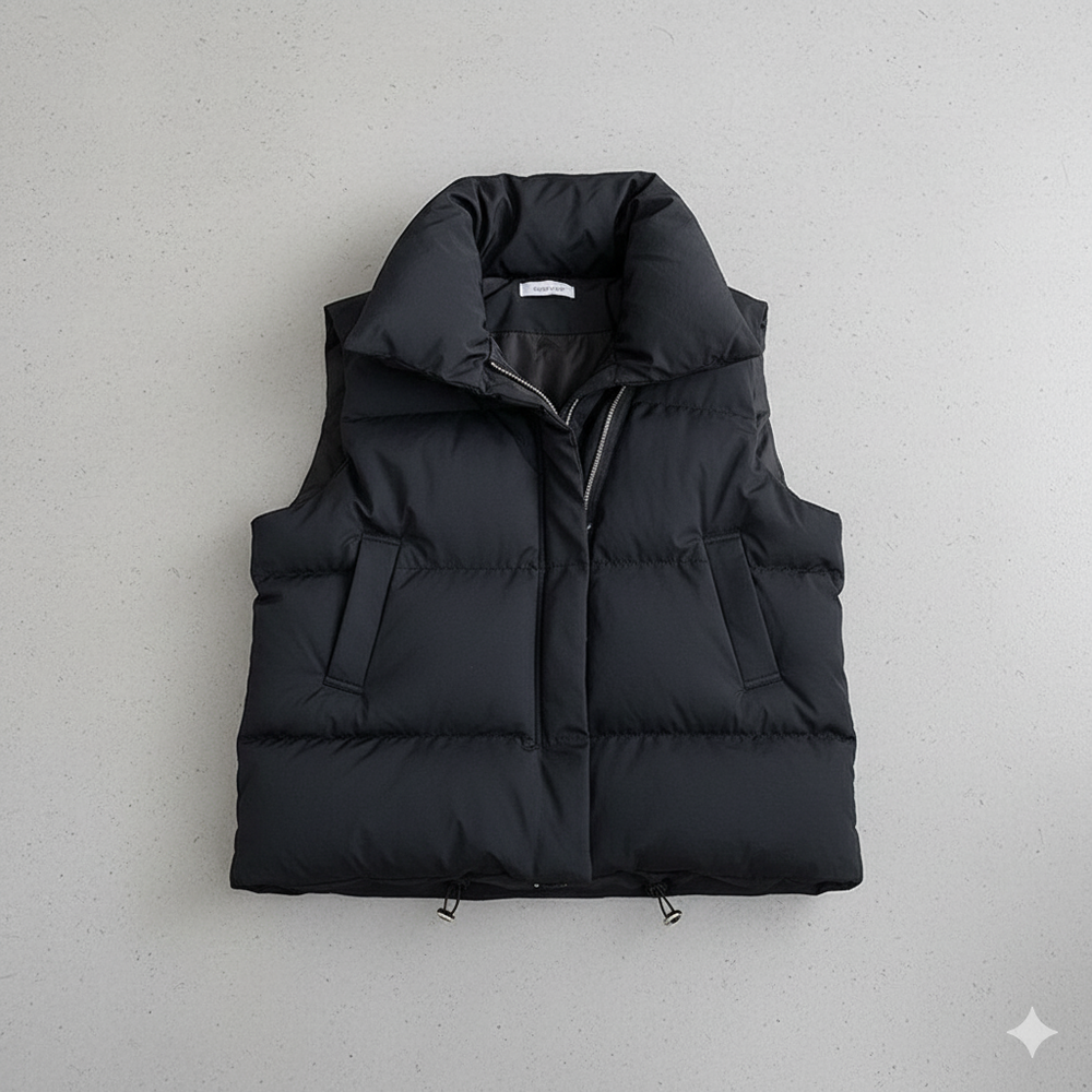 Damenweste ohne Ärmel | Warm & Lässig für Herbst/Winter