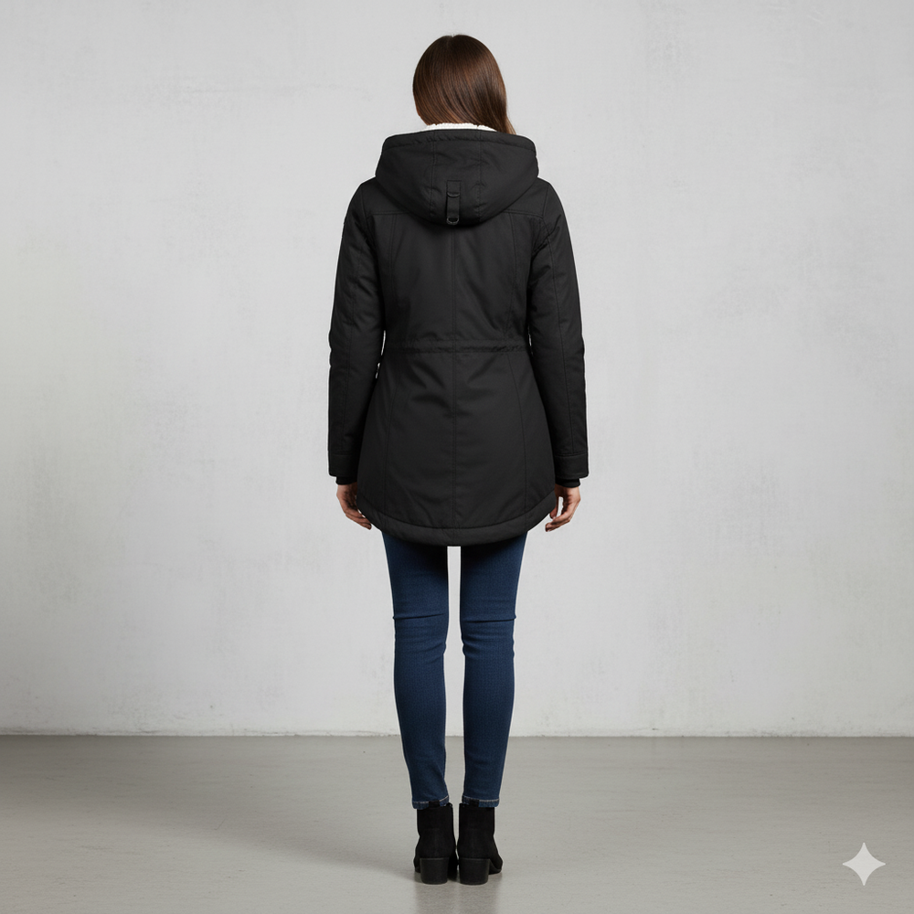 Damen Winterjacke mit Fleecefutter | Warm & Wetterfest