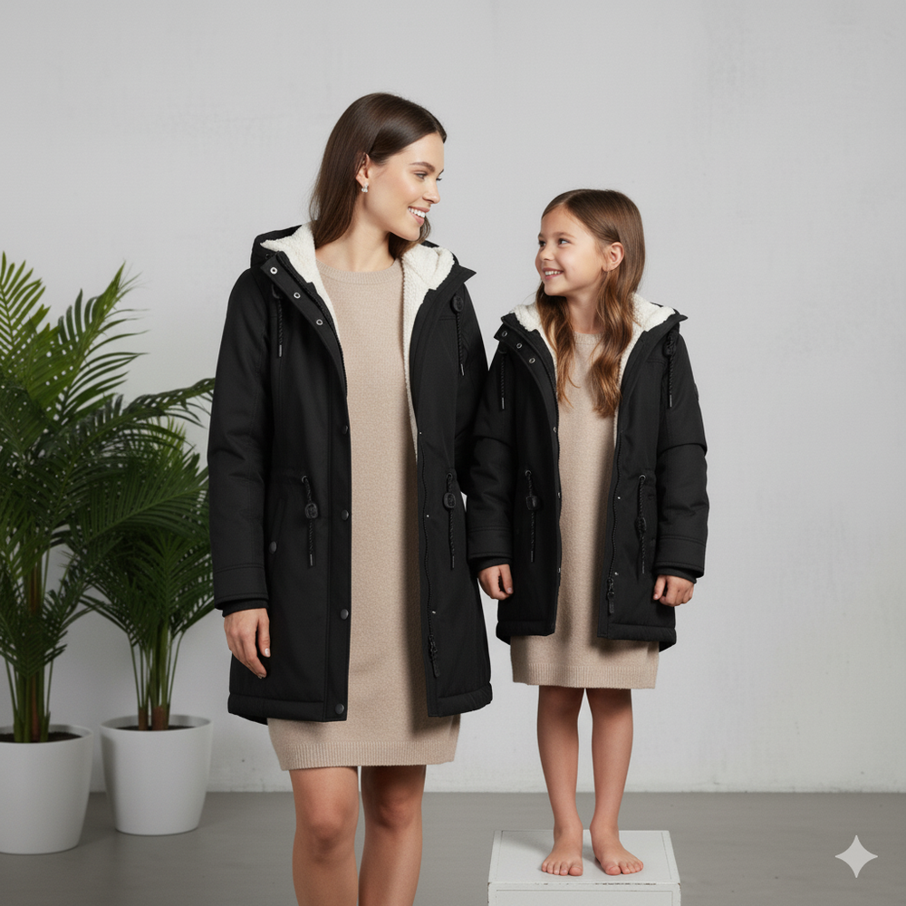 Damen Winterjacke mit Fleecefutter | Warm & Wetterfest