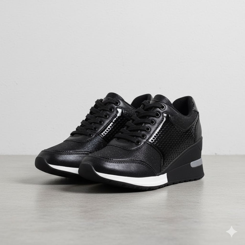 Damen Sneaker mit Keilabsatz | Bequem & Atmungsaktiv