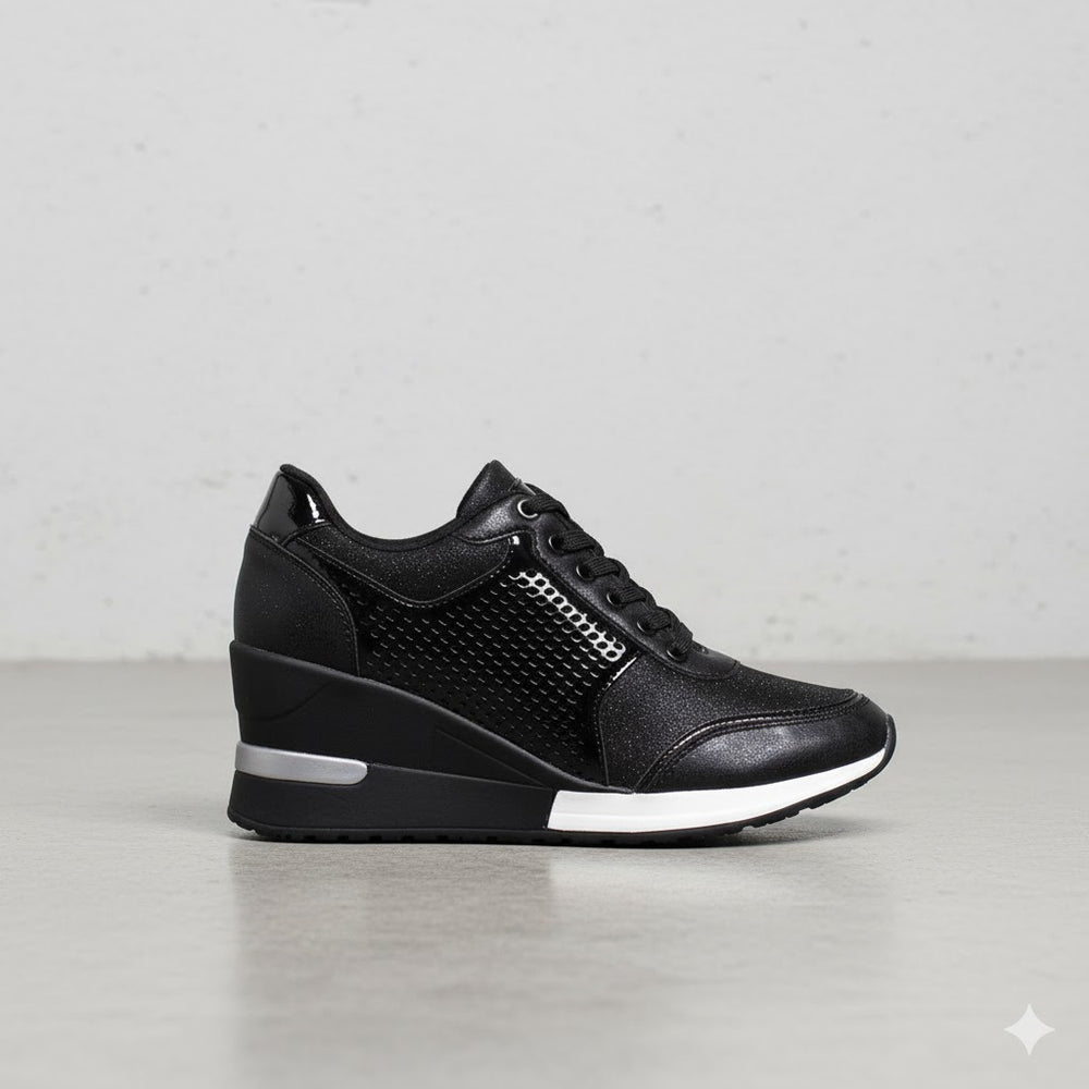 Damen Sneaker mit Keilabsatz | Bequem & Atmungsaktiv