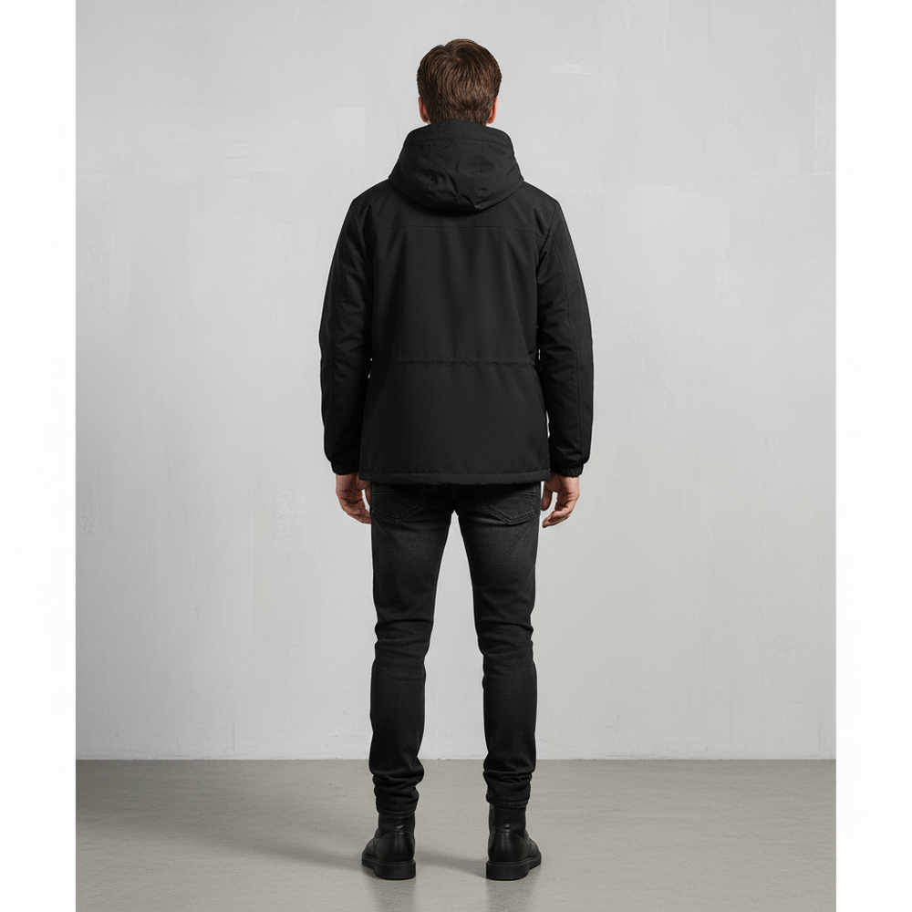 Herren Outdoorjacke mit Kapuze | Winddicht & Leicht | Freizeit
