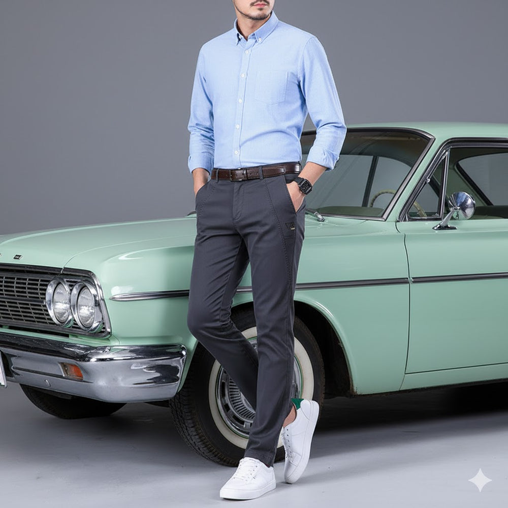 Herren Chinohose Slim Fit | Stretchkomfort für Business & Freizeit