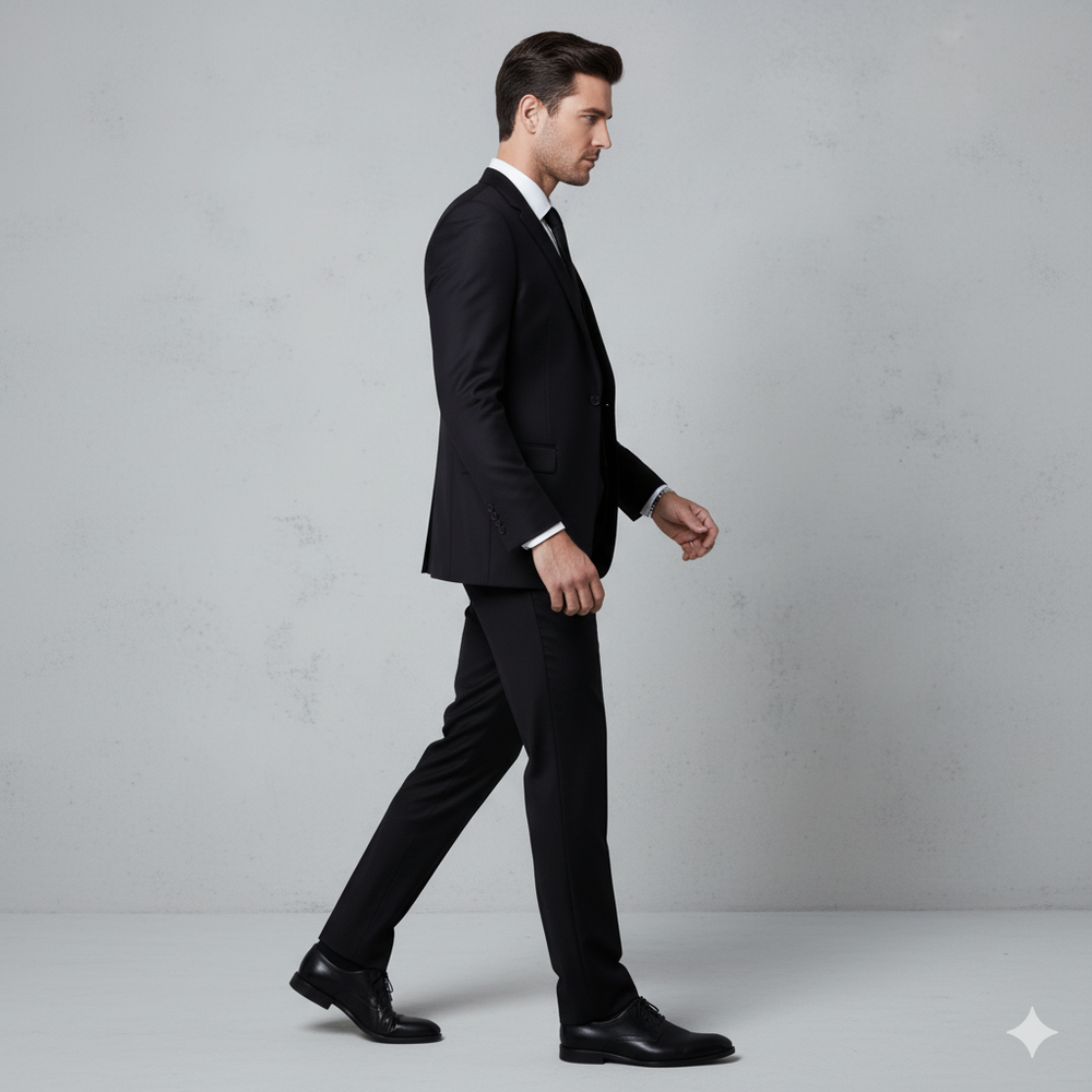 Herren Anzug 3-teilig | Slim Fit Elegant für Business & Hochzeit