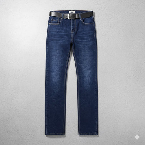 Herren Jeans Regular Fit | Bequem & Elastisch für Alltag & Business