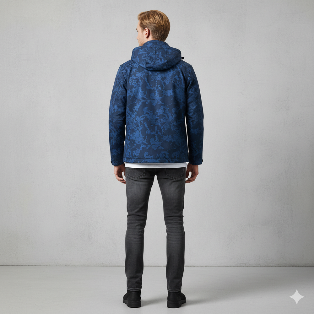 Übergangsjacke mit Kapuze | Leicht & Wasserabweisend