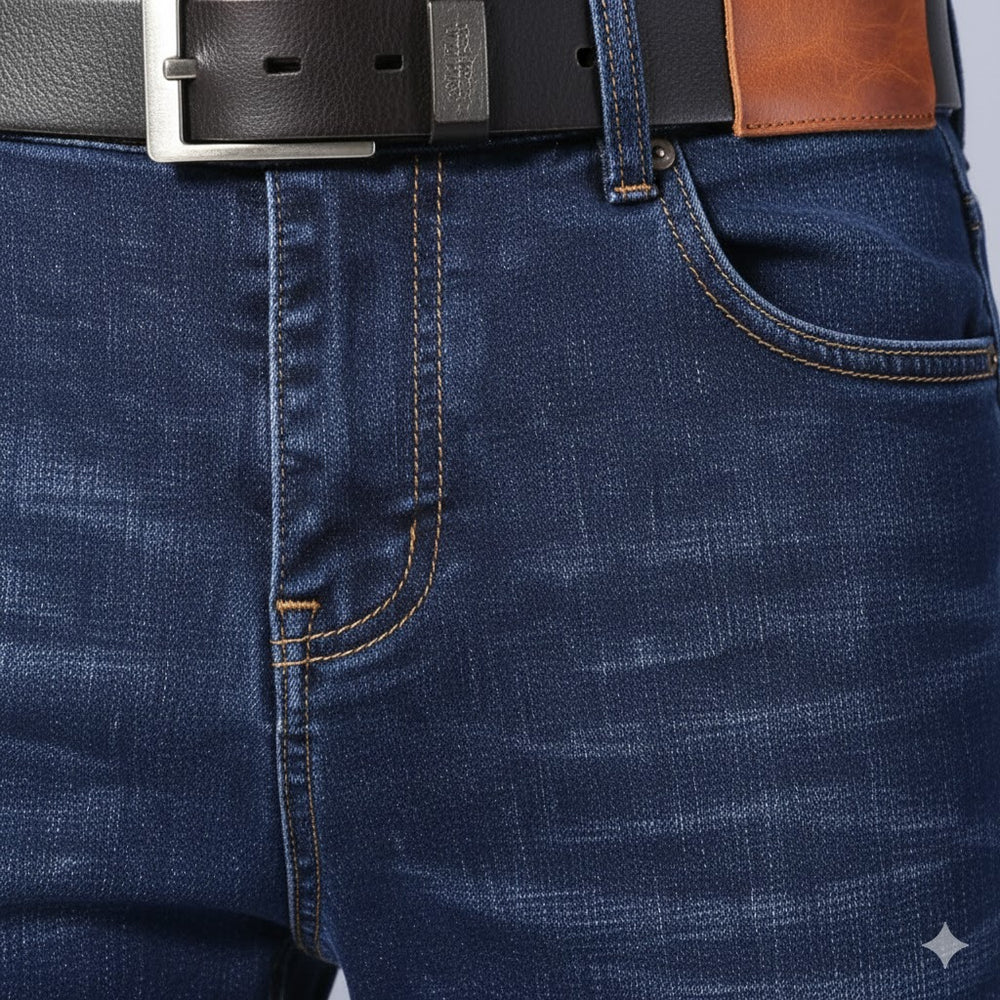 Herren Jeans Regular Fit | Bequem & Elastisch für Alltag & Business