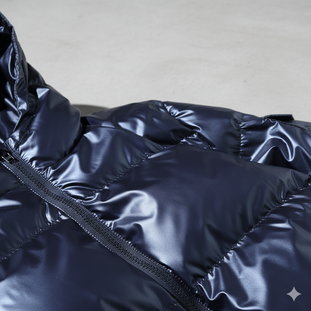 Herren Pufferjacke mit Kapuze | Winter | Warm & Modern