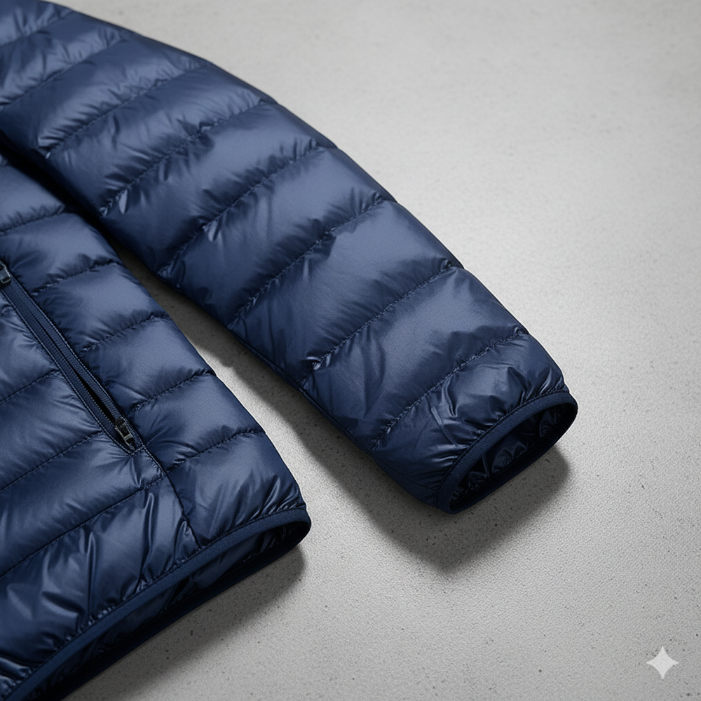 Leichte Herren Steppjacke mit Stehkragen | Übergang | Atmungsaktiv