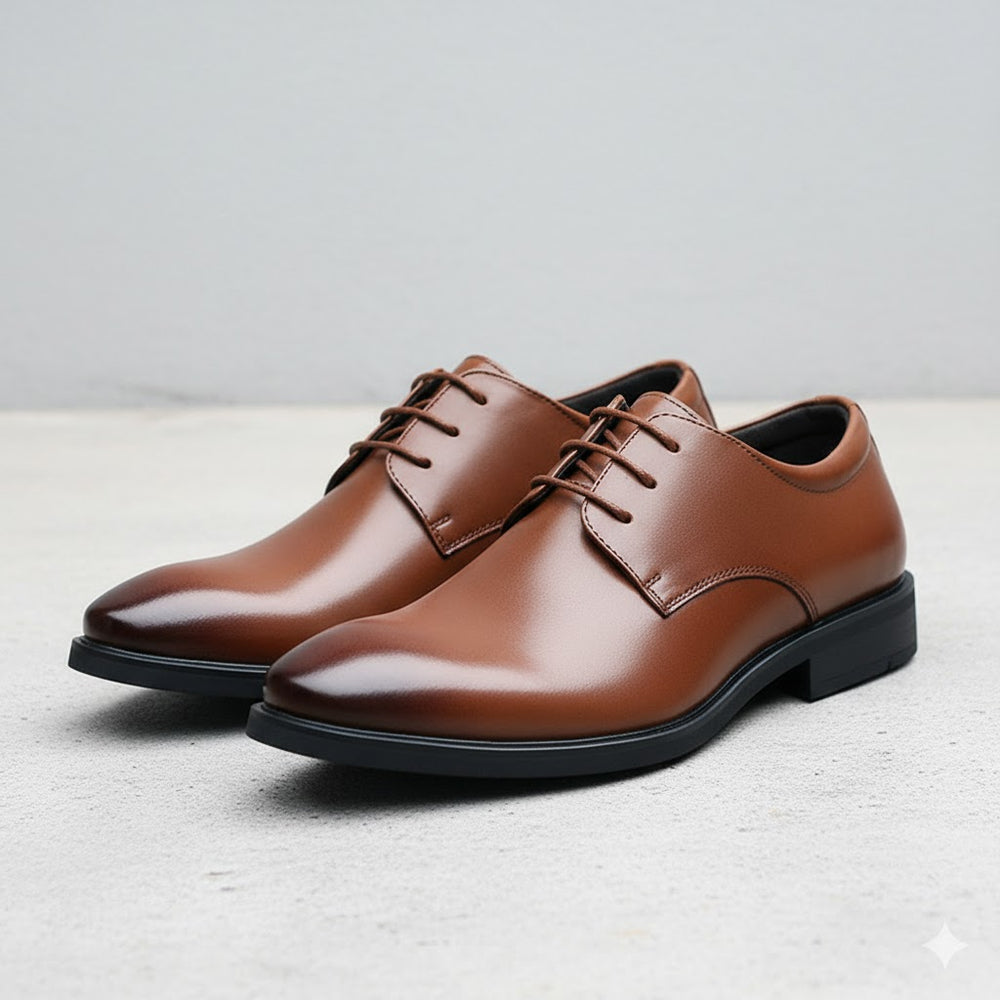 Herren Business Schuhe | Klassische Leder Schnürschuhe Elegant