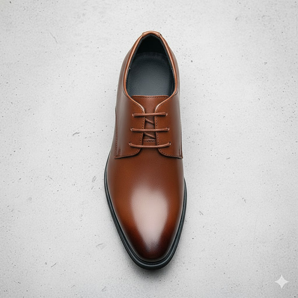 Herren Business Schuhe | Klassische Leder Schnürschuhe Elegant
