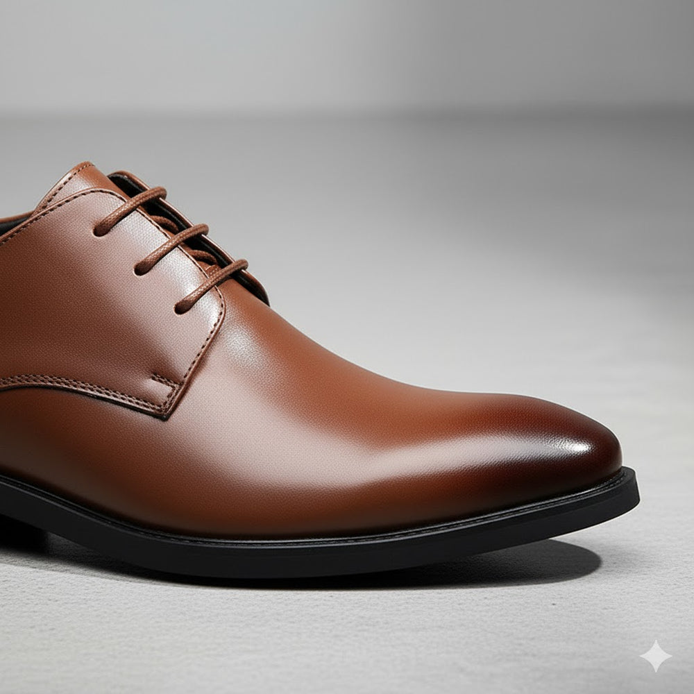 Herren Business Schuhe | Klassische Leder Schnürschuhe Elegant