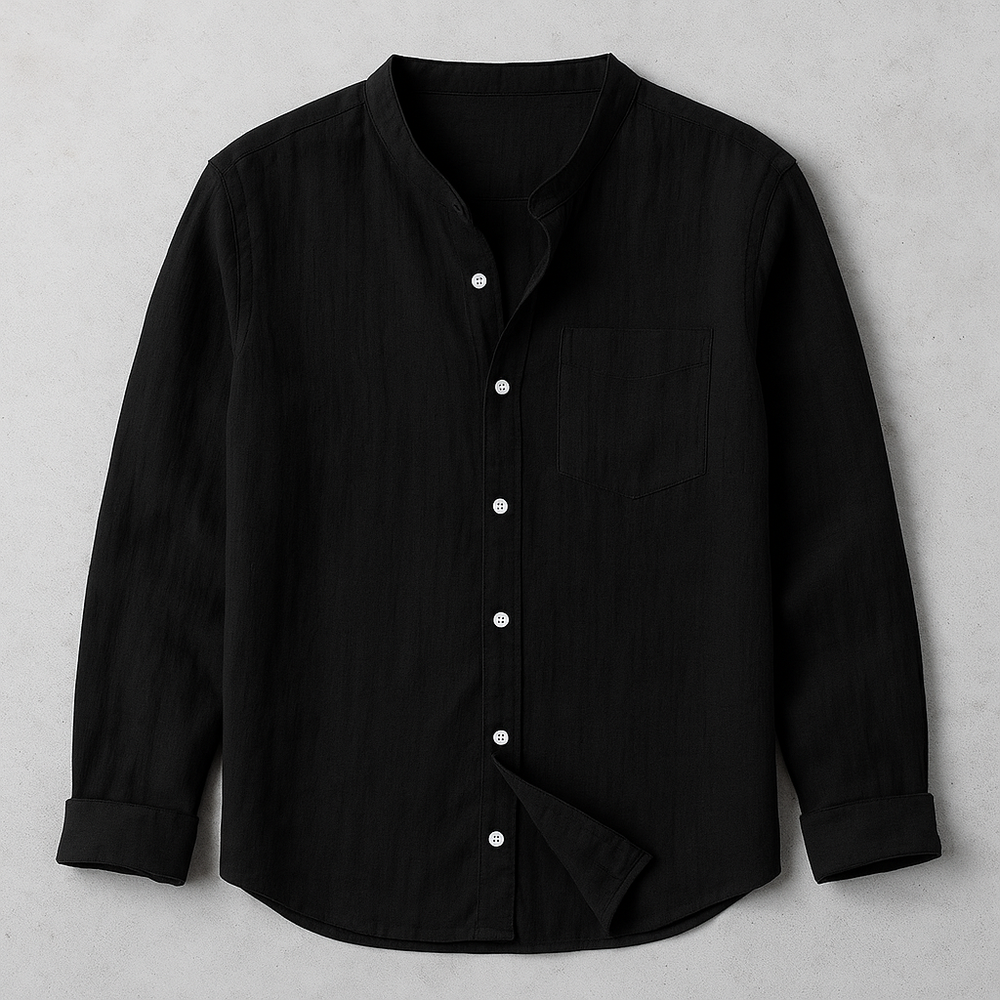 Herren Leinenhemd | Atmungsaktiv & Lässig für Herbst & Freizeit