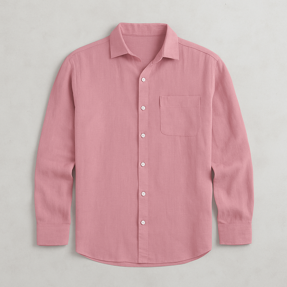 Herren Leinenhemd | Atmungsaktiv & Lässig für Herbst & Freizeit