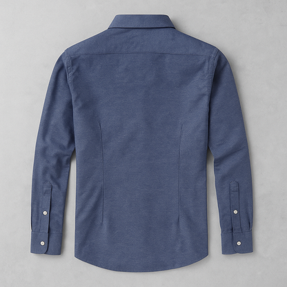 Herren Slim Fit Businesshemd | Atmungsaktiv & Herbst