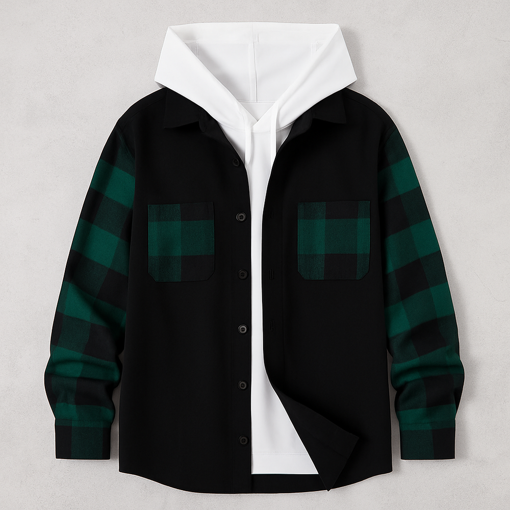 Herren Kariertes Freizeithemd | Leicht & Atmungsaktiv Herbst