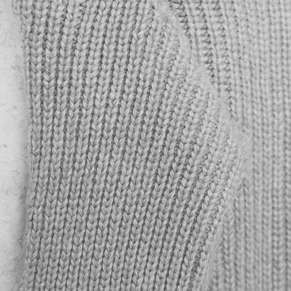 Langer Damen Strickjacke mit Kapuze | Herbst Winter