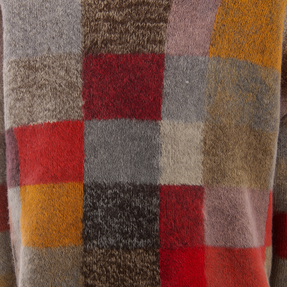 Damen Strickjacke mit abstraktem Print | Herbst/Winter | Stylisch