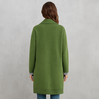 Warmer Damen Mantel aus Teddyfleece | Kuschelig & Elegant für Winter